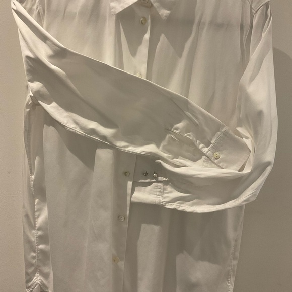 White Cotton Blouse Max Volmary - Picture 6 of 8